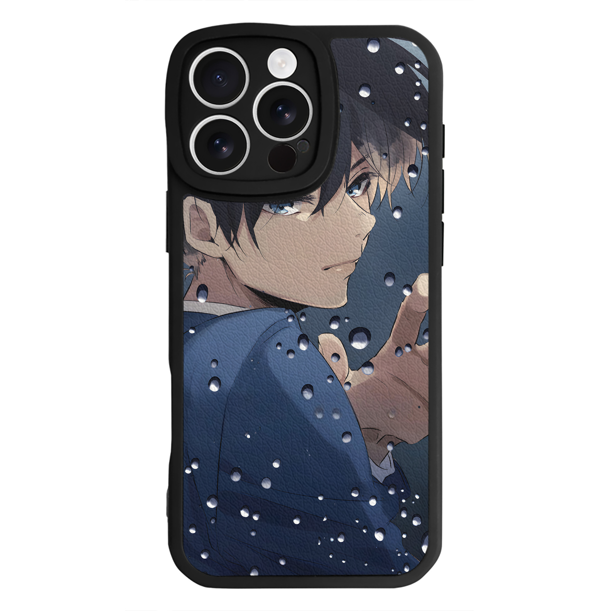 （画像用） 名探偵コナン Detective Conan 【iPhone 16シリーズ対応】シリコンスマホケース（レザー調） 材質：シリコン